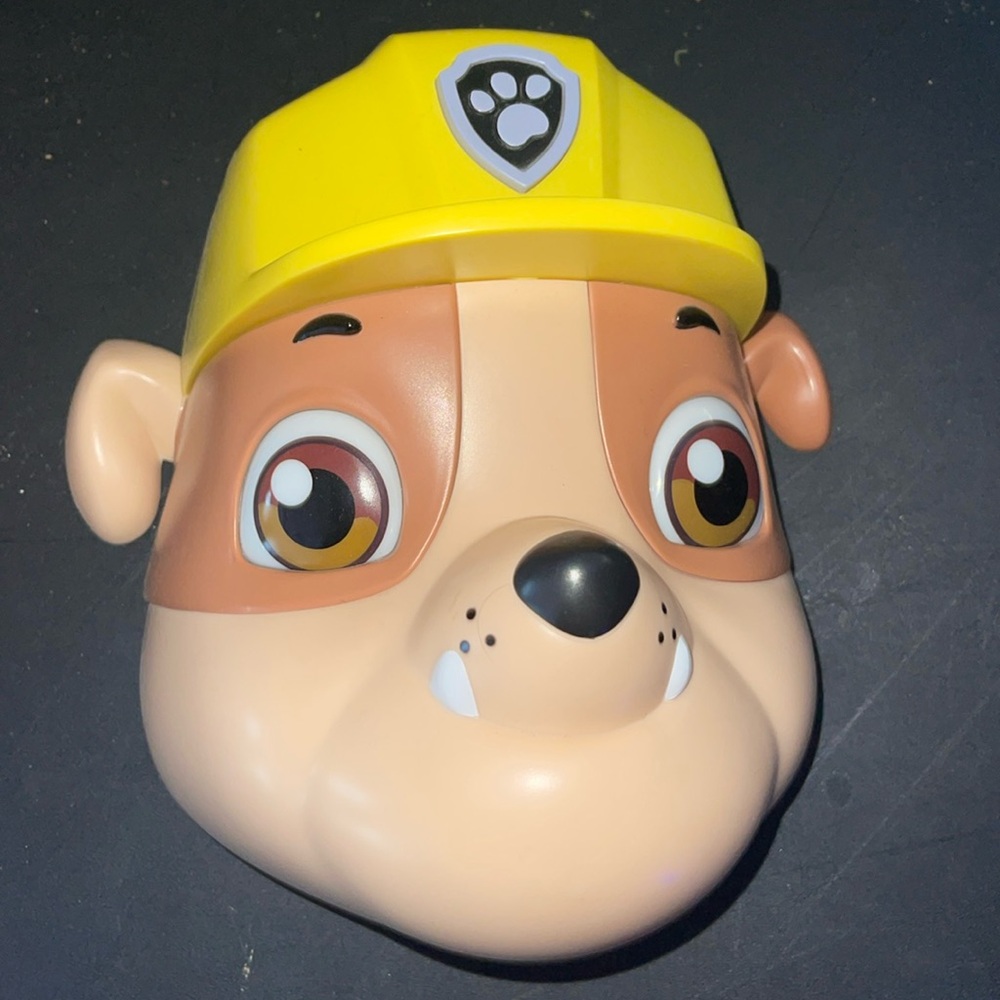 Paw Patrol Rubble 3d Deco Light Wall Art  Night Lite Pup Spin Master Toys light